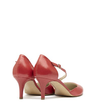 Riemchen Pumps Jessica rot