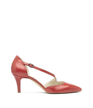 Riemchen Pumps Jessica rot