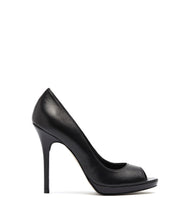 Peeptoe Pumps Mira schwarz