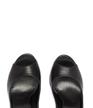 Peeptoe Pumps Mira schwarz