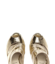Hochfront High Heel Pamela platingold