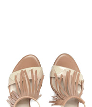 Fransen Sandalette Ria nude