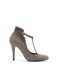 T-bar Highheel Tiziana taupe