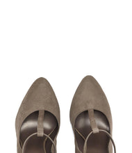 T-bar Highheel Tiziana taupe