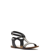T-Strap Sandale Valeria schwarz