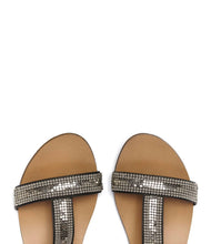 T-Strap Sandale Valeria schwarz