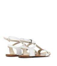 T-Strap Sandale Valeria weiss