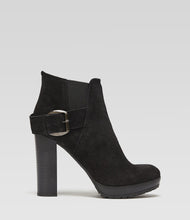 Schwarzer Bikerboot Daria trendig