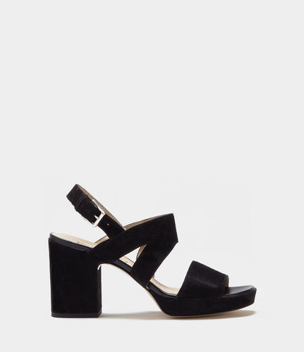 Blockabsatz Sandalen Cosima schwarz
