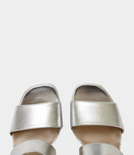 Blockabsatz Sandalen Cosima silber