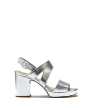 Blockabsatz Sandalen Cosima silber