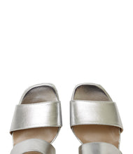Blockabsatz Sandalen Cosima silber