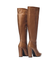 Langschaftstiefel Clara hellbraun