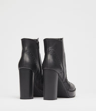 stiefeletten schwarz back