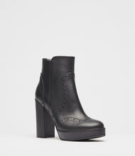 stiefeletten schwarz front