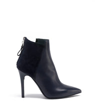 Spitze Stiefelette Elena blau