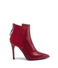Spitze Stiefelette Elena rot