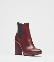 chelsea boots damen bordeaux front
