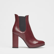 Chelsea Boots Damen Rena bordeaux