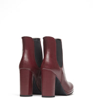 Chelsea Boots Damen Rena bordeaux
