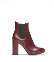Chelsea Boots Damen Rena bordeaux