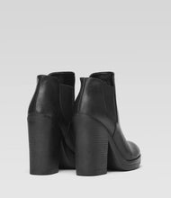 Schwarzer Chelseaboot Luna rockig