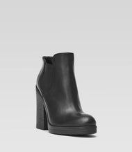 Schwarzer Chelseaboot Luna klassisch