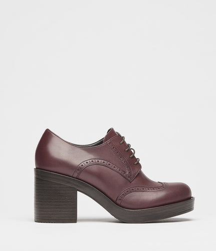 damen budapester bordeaux side