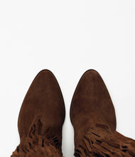 Fransenstiefel Lea braun top