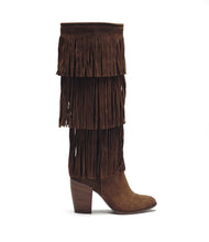 Fransenstiefel Lea braun