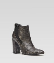 spitze Stiefelette Adriana grau