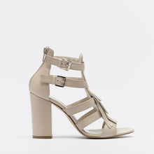 Fransen Sandalette Alicia beige
