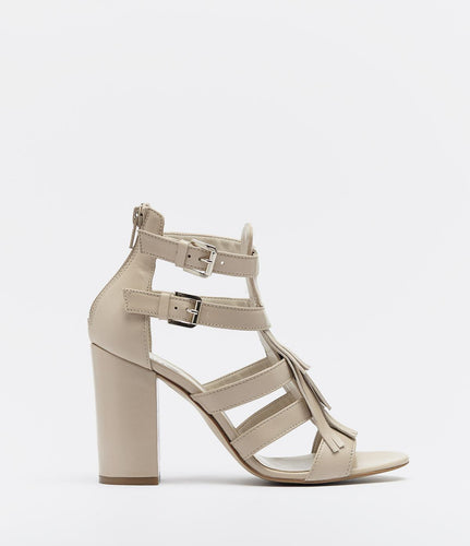 high heel sandalette damenschuhe beige
