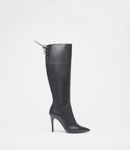 high heel stiefel schwarz side