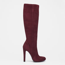 High Heels Stiefel Olivia bordeaux