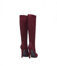 High Heels Stiefel Olivia bordeaux