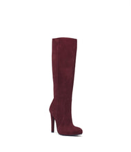 High Heels Stiefel Olivia bordeaux