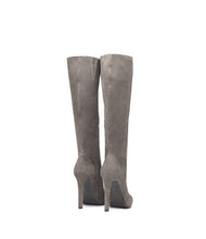 High Heels Stiefel Olivia taupe