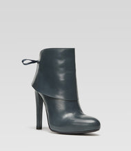 Blaue High Heel Stiefelette Sofia modern