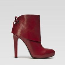 High Heel Stiefelette Sofia rot