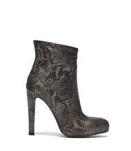 High Heel Stiefelette Patricia grau