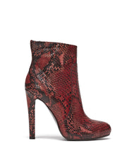 High Heel Stiefelette Patricia rot