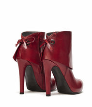 High Heel Stiefelette Sofia rot