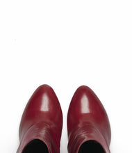High Heel Stiefelette Sofia rot