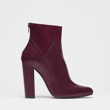 High Heel Stiefeletten Manon bordeaux