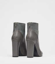 high heel stiefeletten lava back