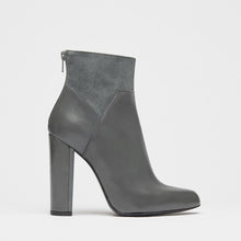 High Heel Stiefeletten Manon grau
