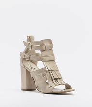 high heels sandalen absatz riemchen beige