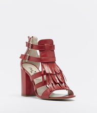 Fransen Sandalette Alicia rot