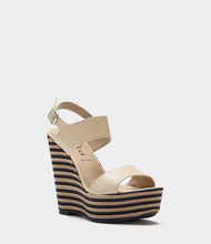 Keilabsatz Sandaletten Ilaria beige